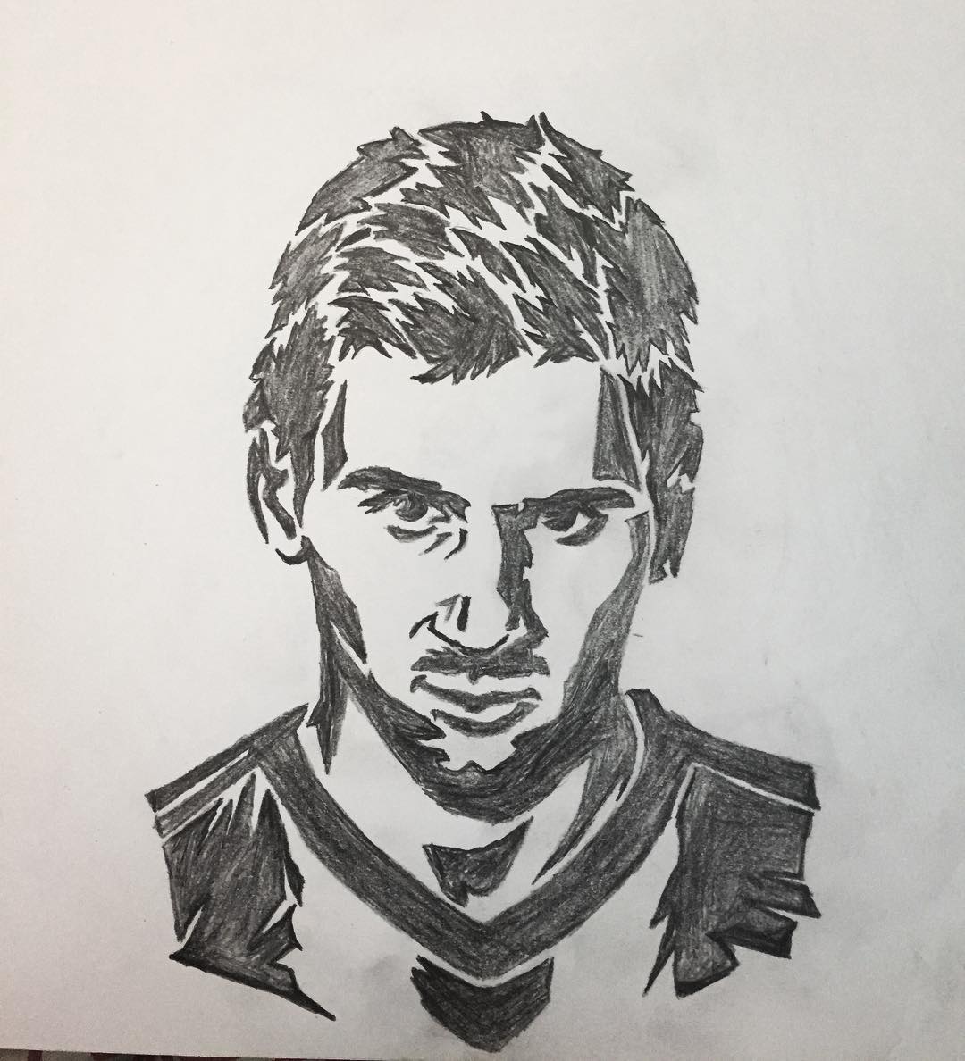 ArtStation  Lionel Messi Argentina football legend drawing