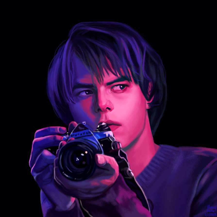 Jonathan Byers / Krita Painting. Stranger things characters, Jonathan byers, Stranger things aesthetic