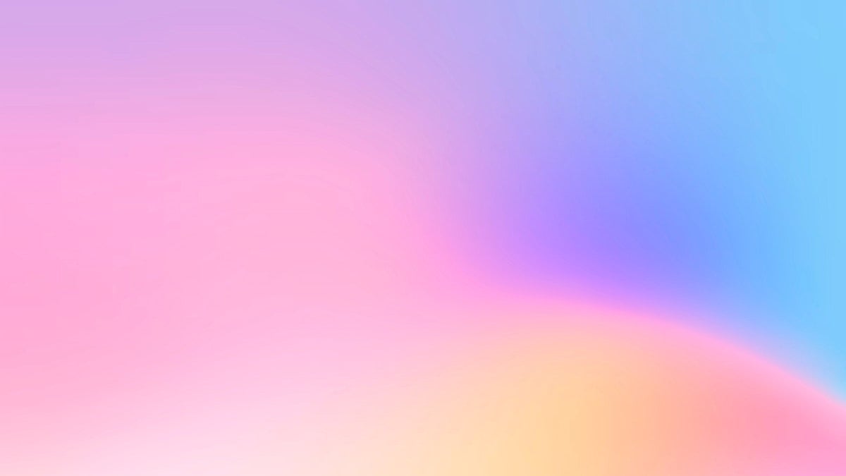 Pastel gradient desktop wallpaper, aesthetic