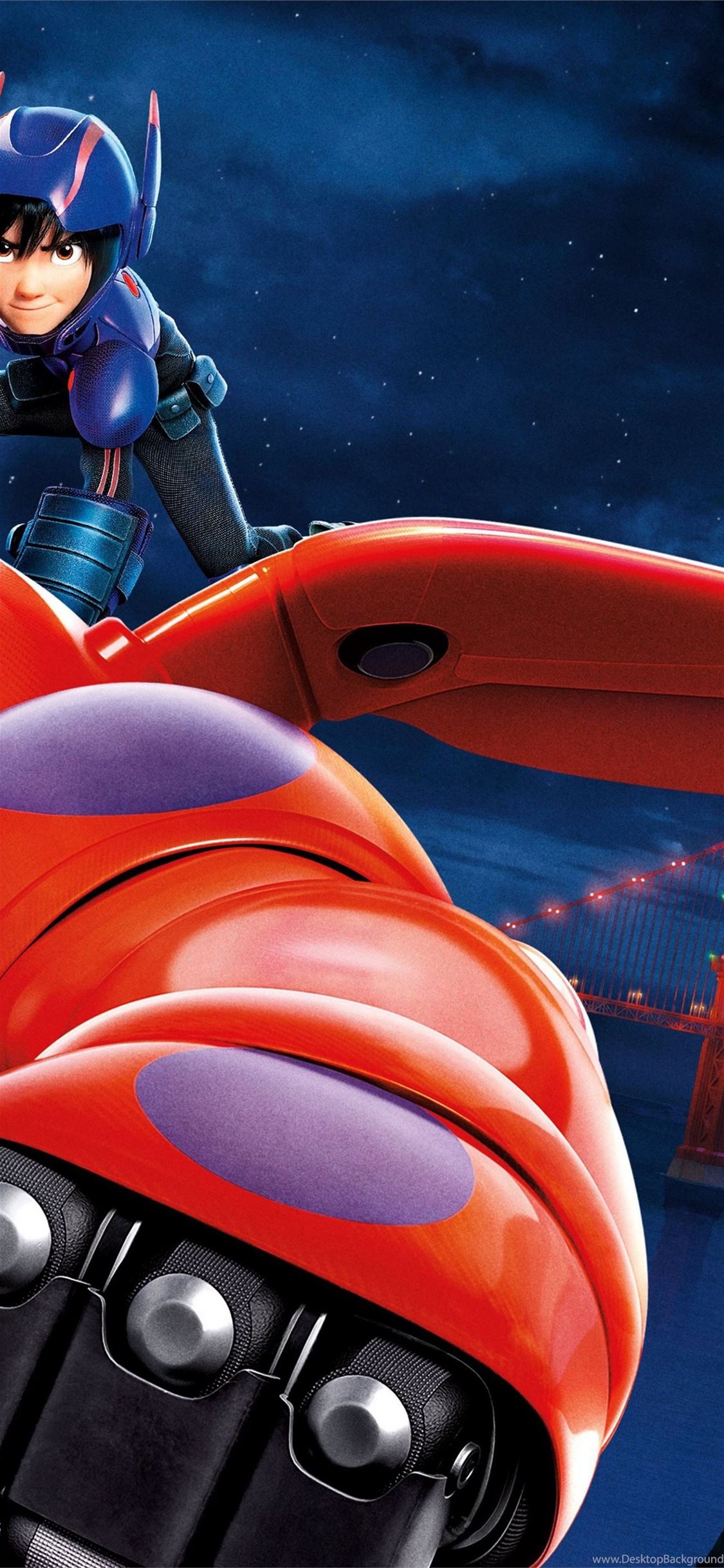 Big Hero 6 Movies Animation Big Hero 6 Cartoon Des. iPhone Wallpaper Free Download