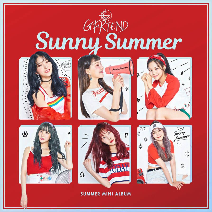 GFRIEND SUNNY SUMMER / SUMMER MINI ALBUM cover by LEAlbum. Gfriend album, Album covers, Album