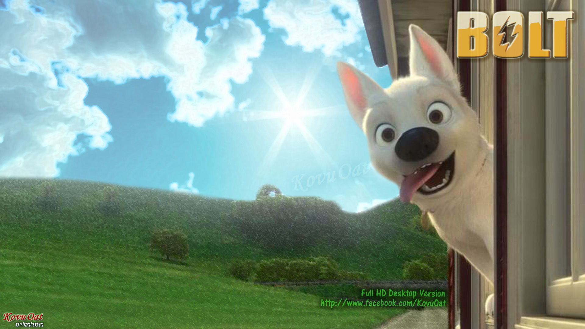 Disney Bolt Dog Desktop Wallaper HD Bolt Wallpaper & Background Download