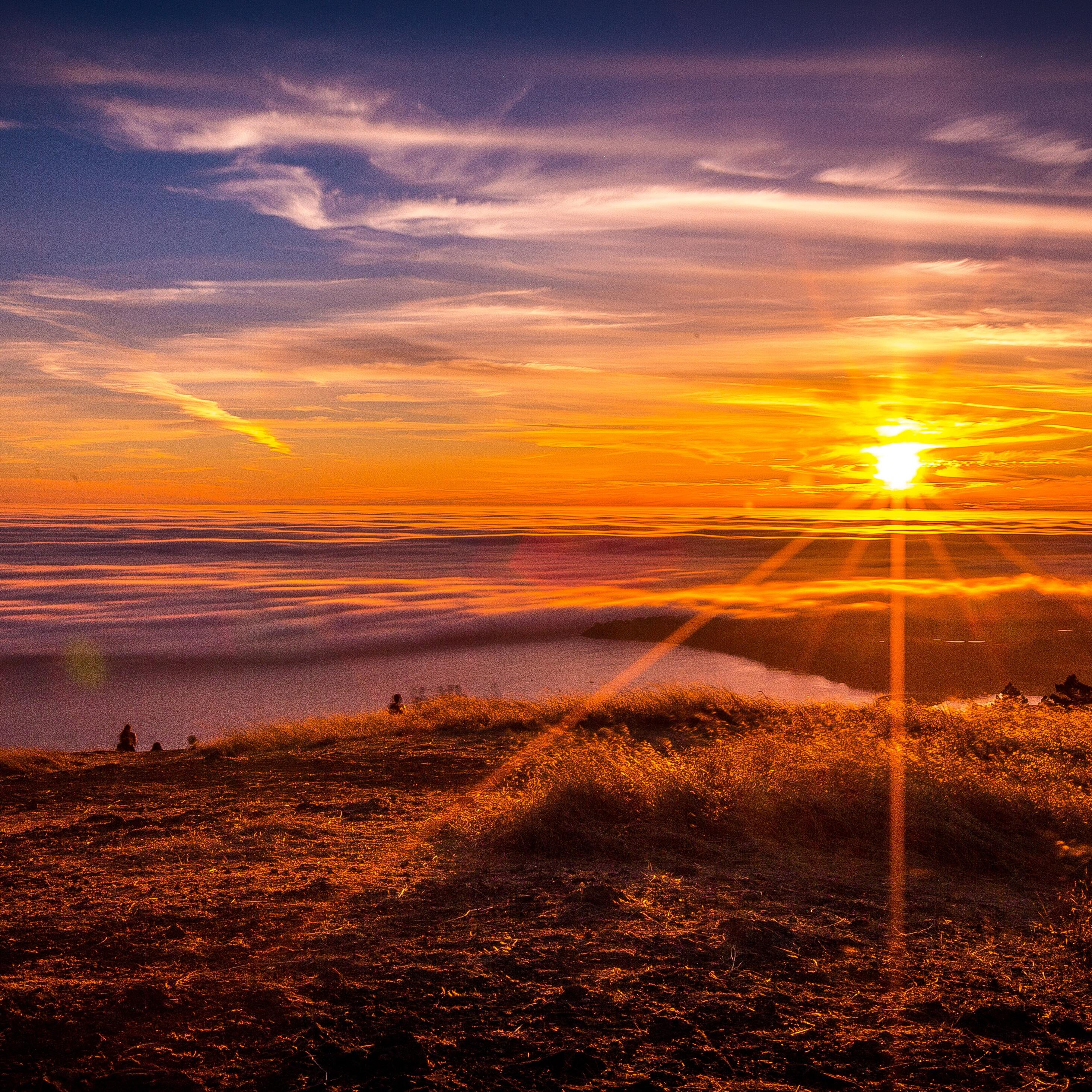 Red Sky Morning Clouds Sunrise iPad Pro Retina Display HD 4k Wallpaper, Image, Background, Photo and Picture