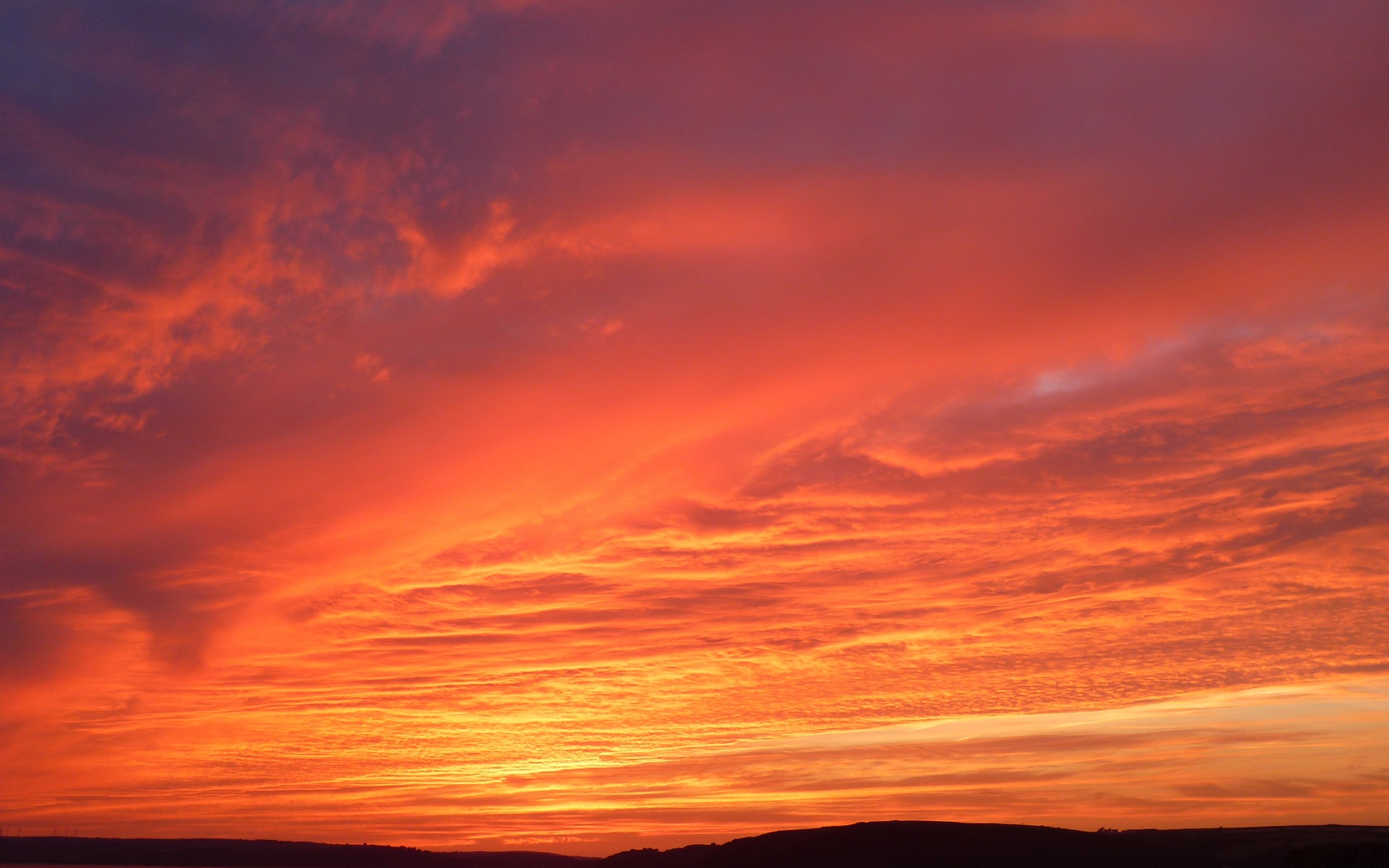 Red Sky Sunrise Landscape 4k 1680x1050 Resolution HD 4k Wallpaper, Image, Background, Photo and Picture