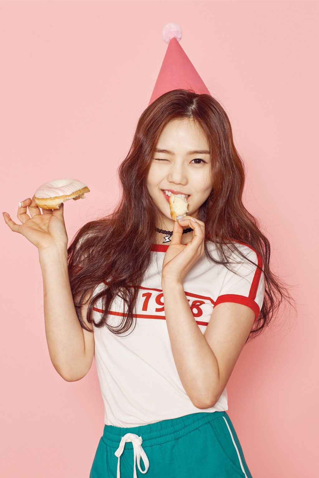 Hyojung for Oh My Girl's Liar Liar photo shoot. #OhMyGirl #LiarLiar. Girl, My girl, Kpop girls