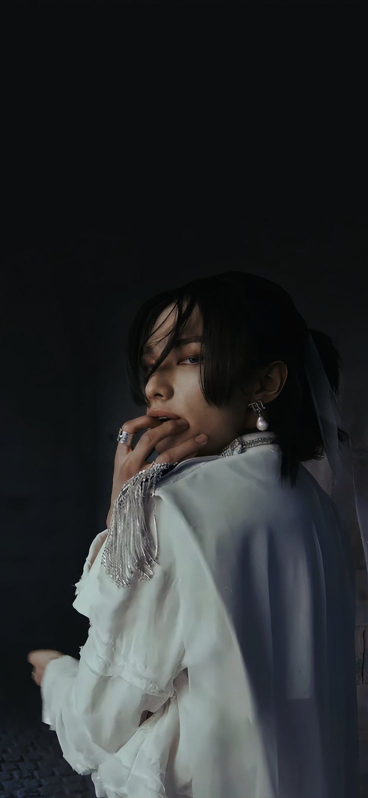 SKZ Hyunjin Wallpaper With Fire edition. Stray, Kids, Kids wallpaper