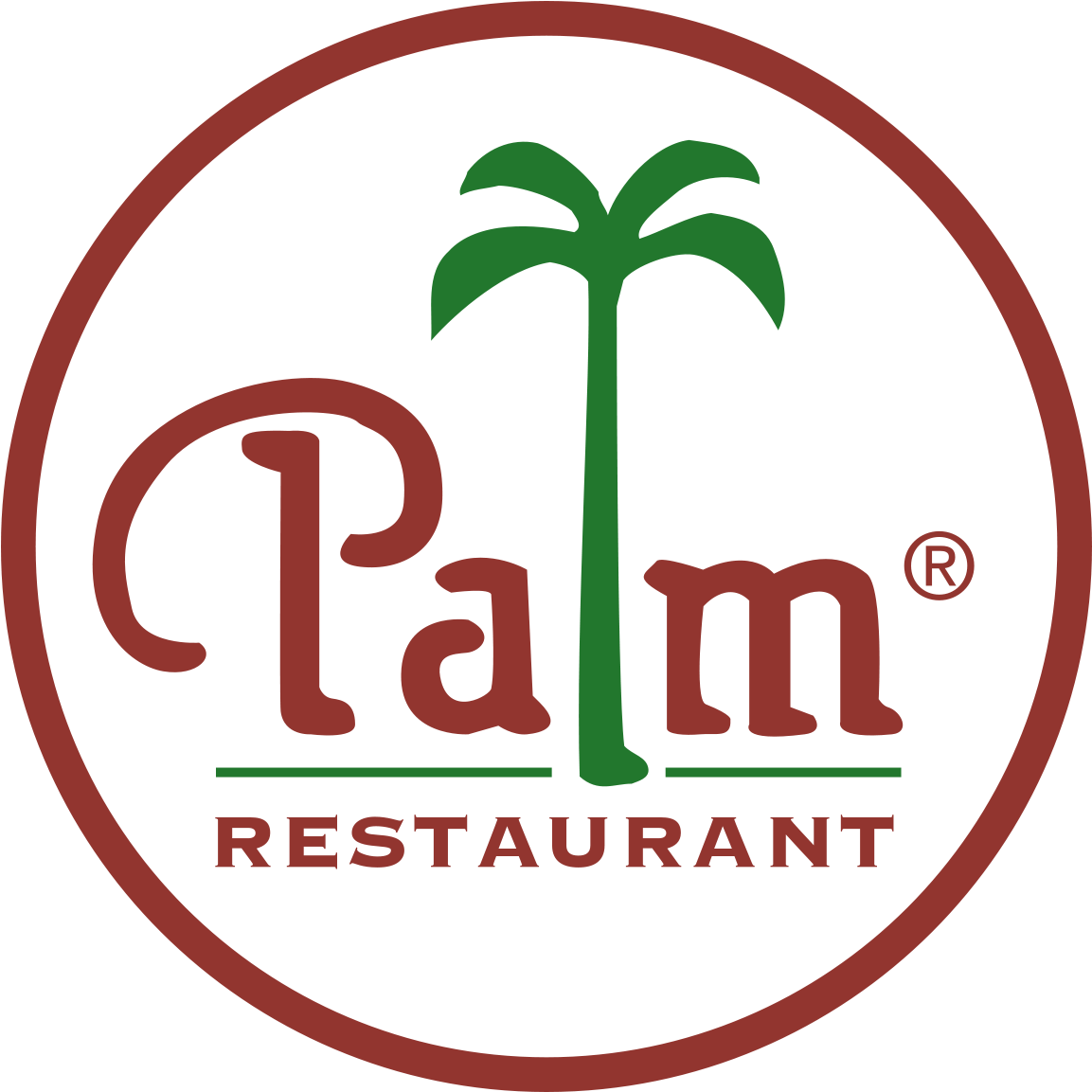 Download Palm Restaurant Logo PNG Image with No Background