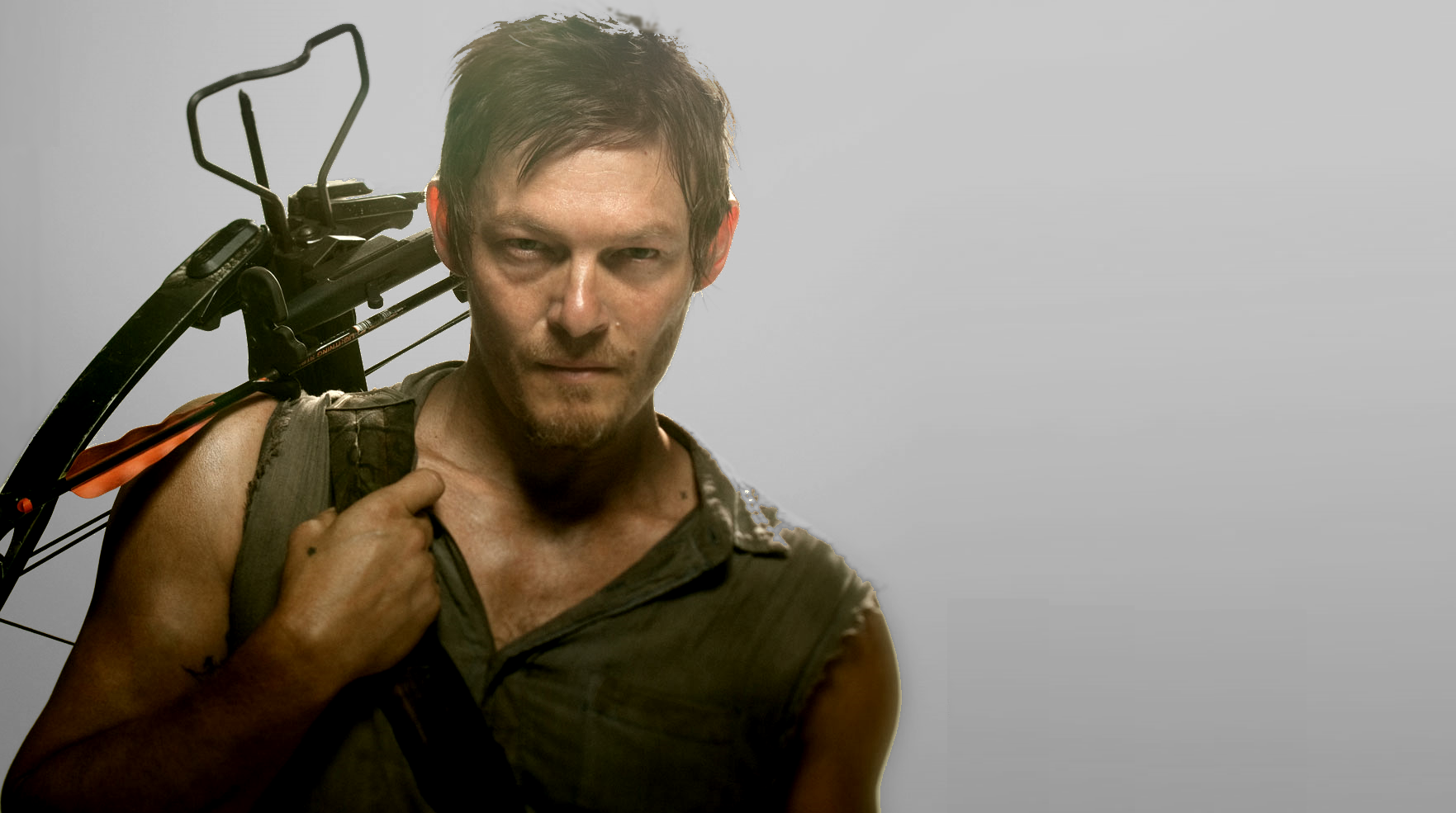 Daryl Dixson with his Horton Scout HD 125 Crossbow Wallpaper and Background Imagex985