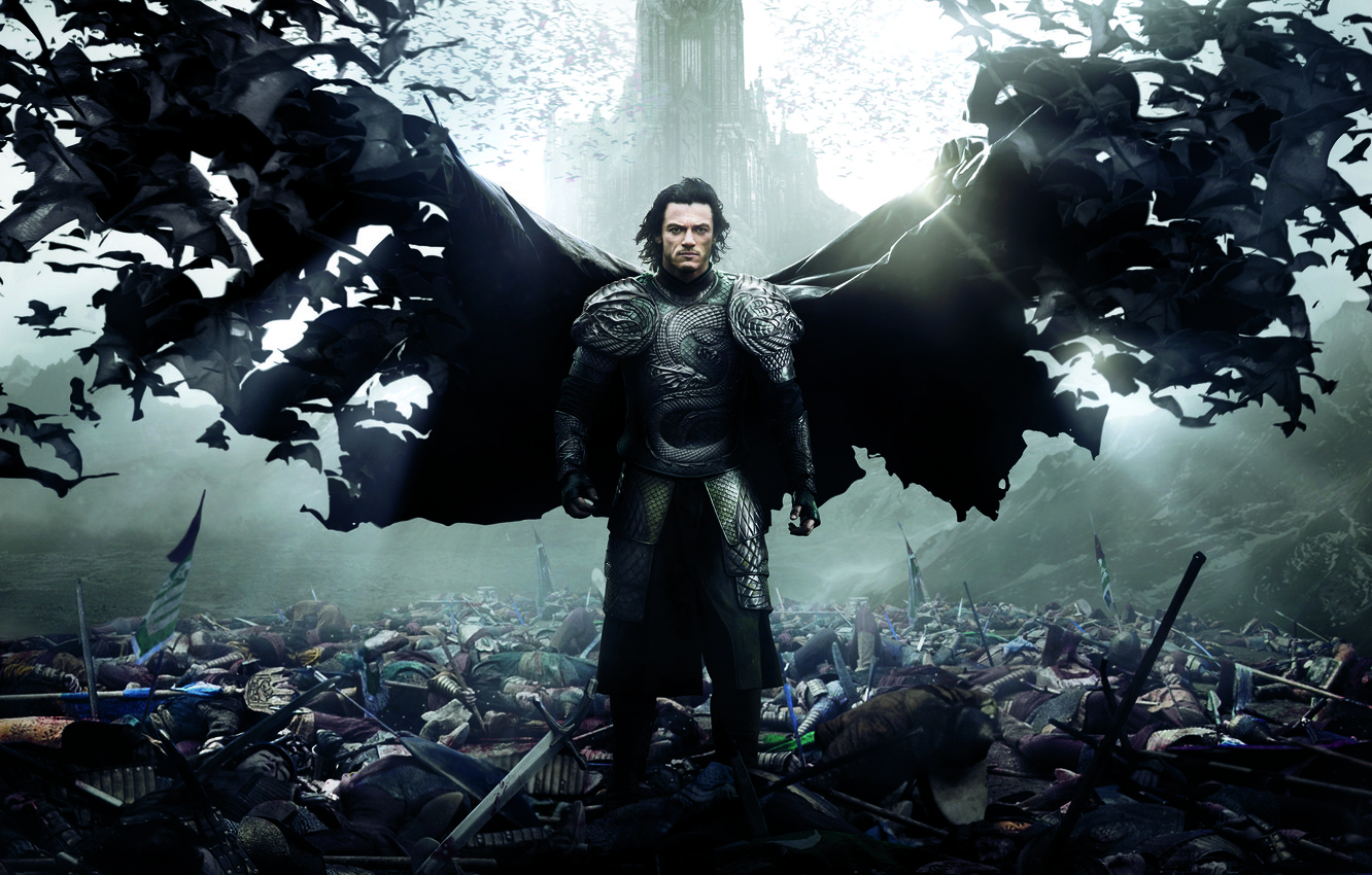 Wallpaper Action, Red, Fantasy, Clouds, Sky, Legendary Picture, Warrior, with, Palace, Wallpaper, War, Vampire, Castle, Dead, Horror, Year image for desktop, section фильмы