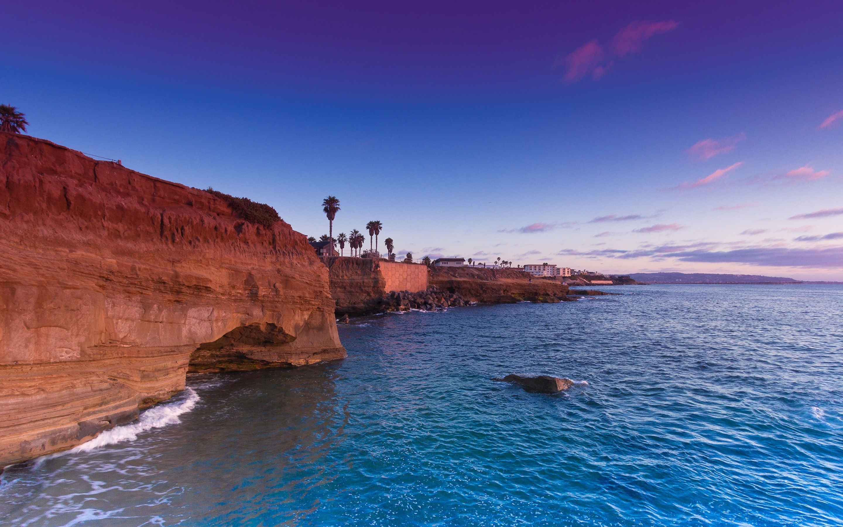 Wallpaper 4k Sea Rocks Beach Summer Wallpaper