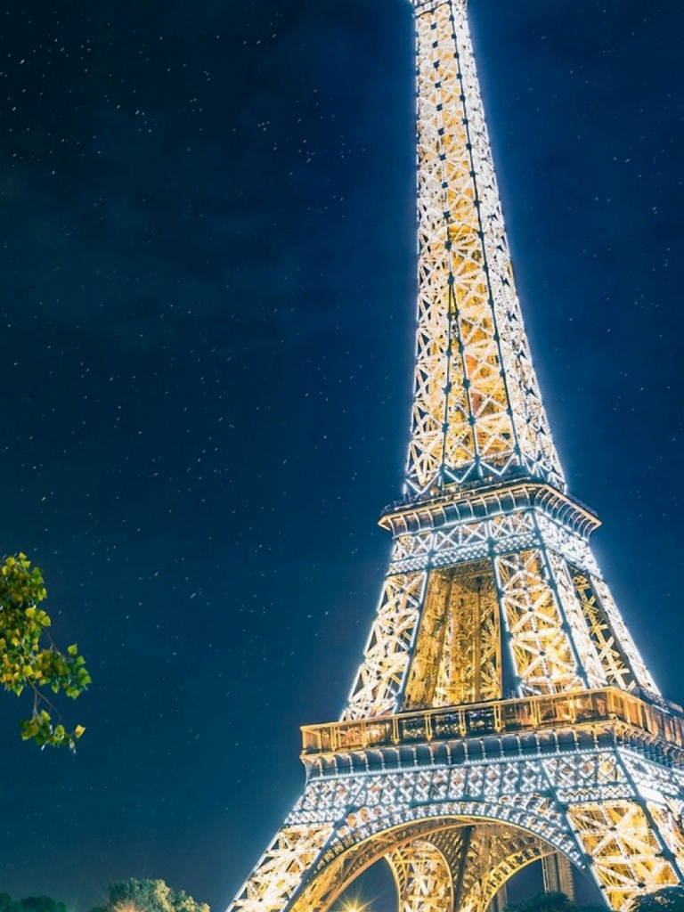 Free download Eiffel Tower at night iphone wallpaper Eiffel tower lights [1080x1920] for your Desktop, Mobile & Tablet. Explore Paris Night Wallpaper. Paris Night Wallpaper, Paris at Night Wallpaper, Paris Wallpaper