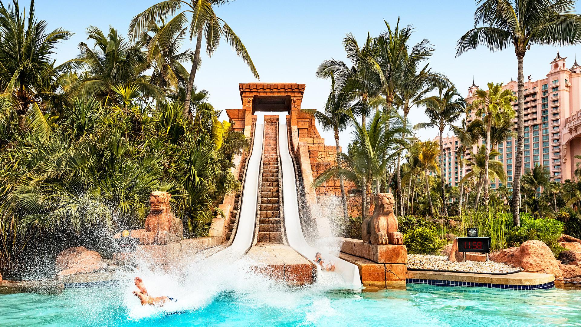 Zoom Virtual Background. Atlantis Paradise Island
