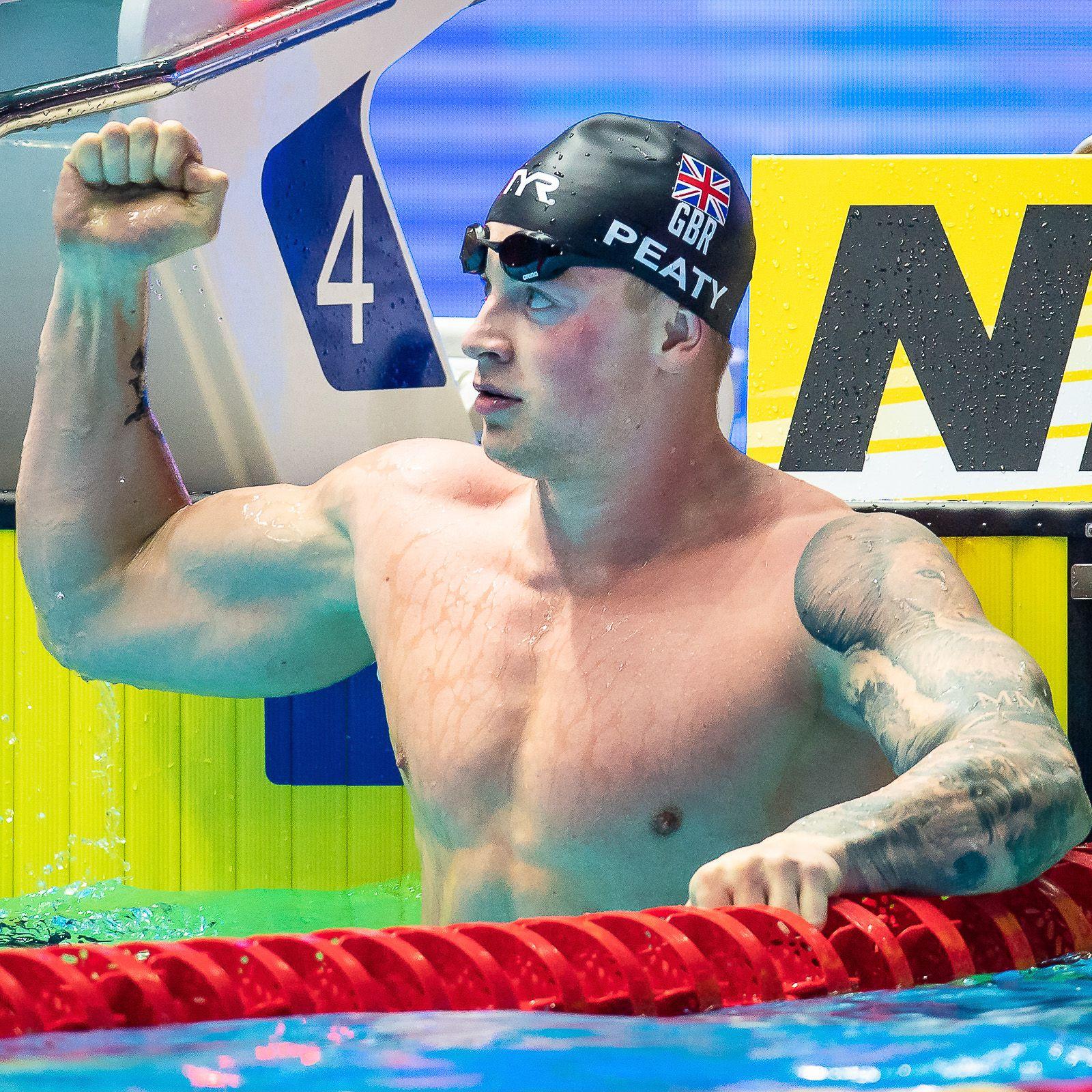 Adam Peaty's secrets: spicy food, petrol bombs, hard work