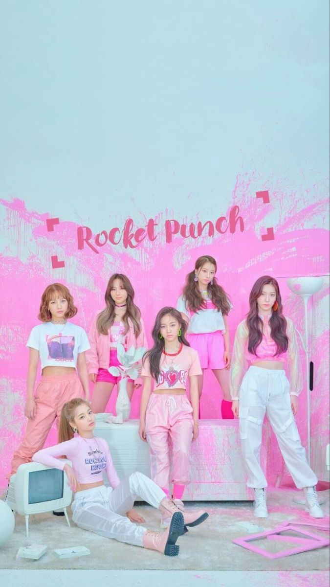 rocket punch wallpaper. Kpop girls, Pink punch, Kpop girl groups