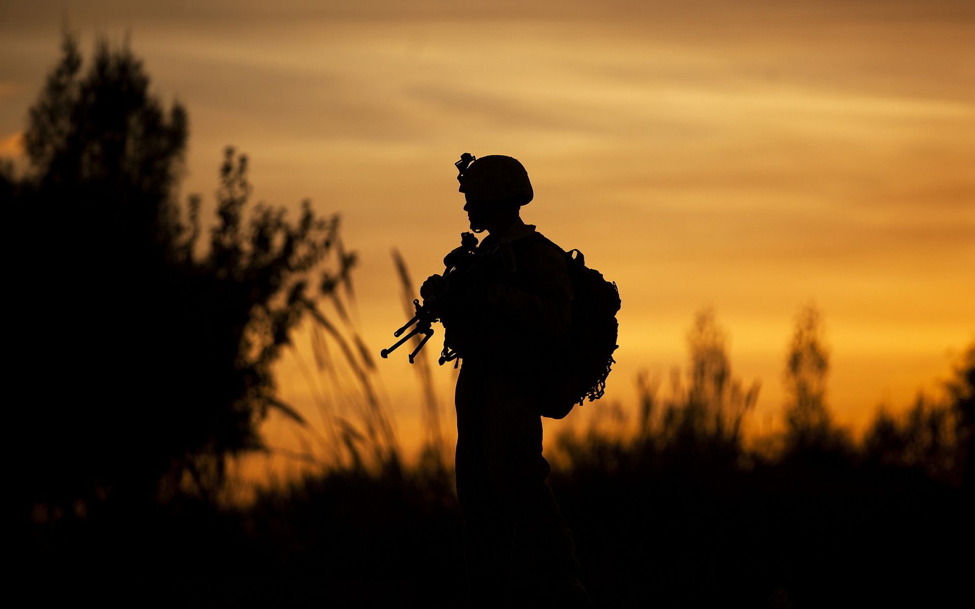 Silhouette Soldier Phone Wallpaper Free Silhouette Soldier Phone Background