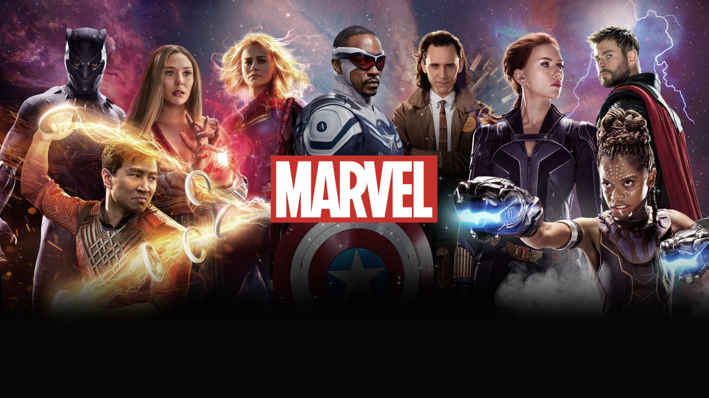 Marvel Movies and Shows. Disney+