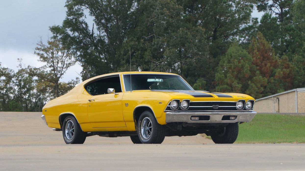 CHEVROLET CHEVELLE (SS) cars yellow wallpaperx936