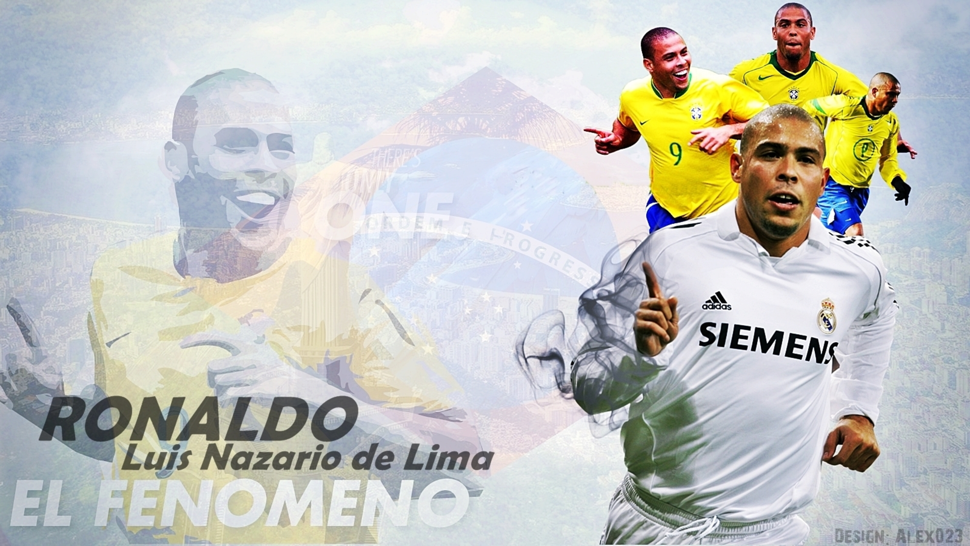 Ronaldo Nazário HD Wallpaper