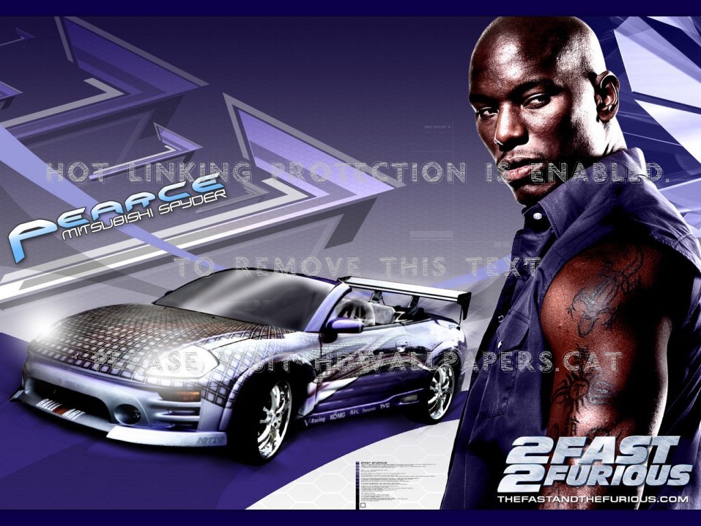 fast and furious 2 mitsubishi spyder movie