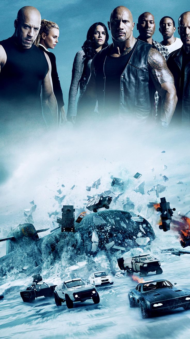 The Fate of the Furious Phone Wallpaper. Moviemania. Movie fast and furious, Fast and furious, Fate of the furious