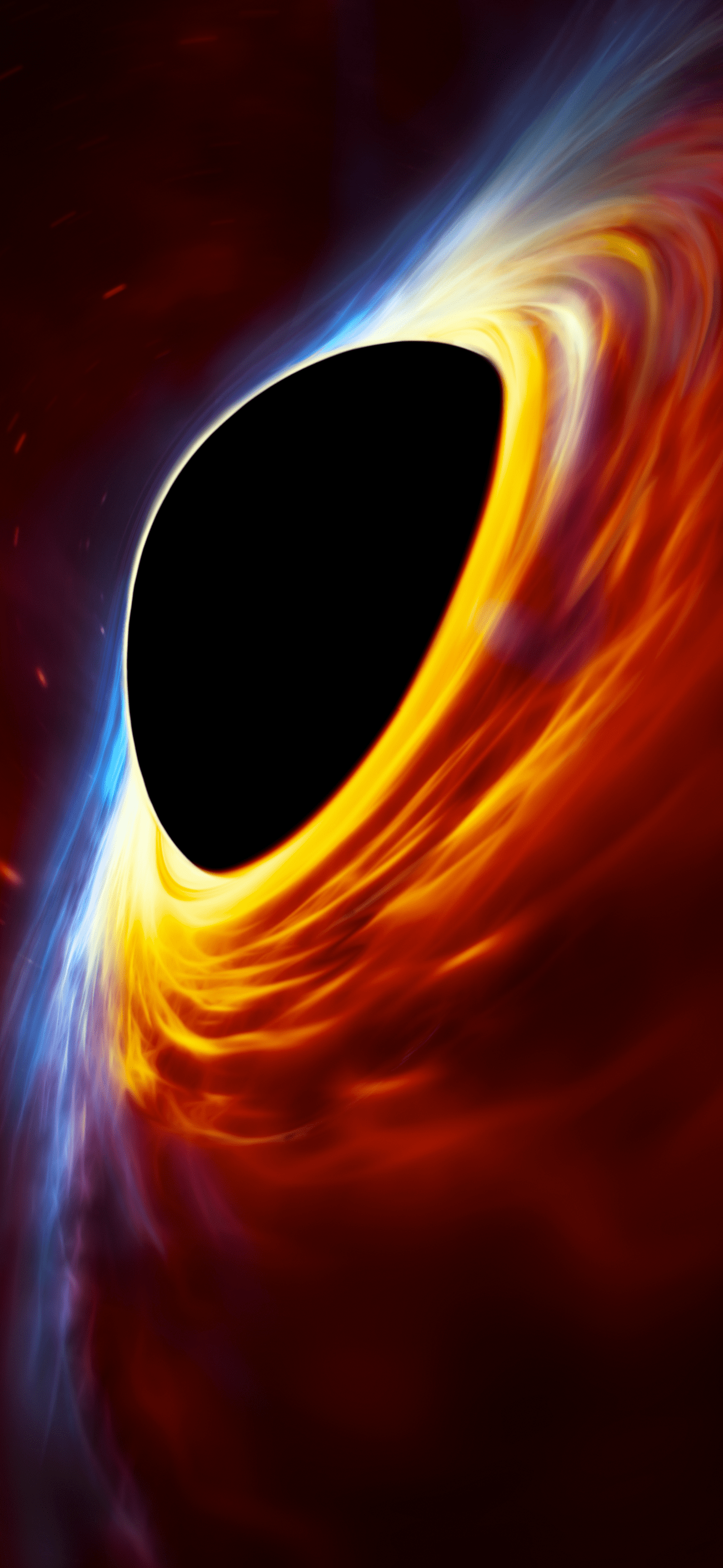 4K Black Hole Wallpaper