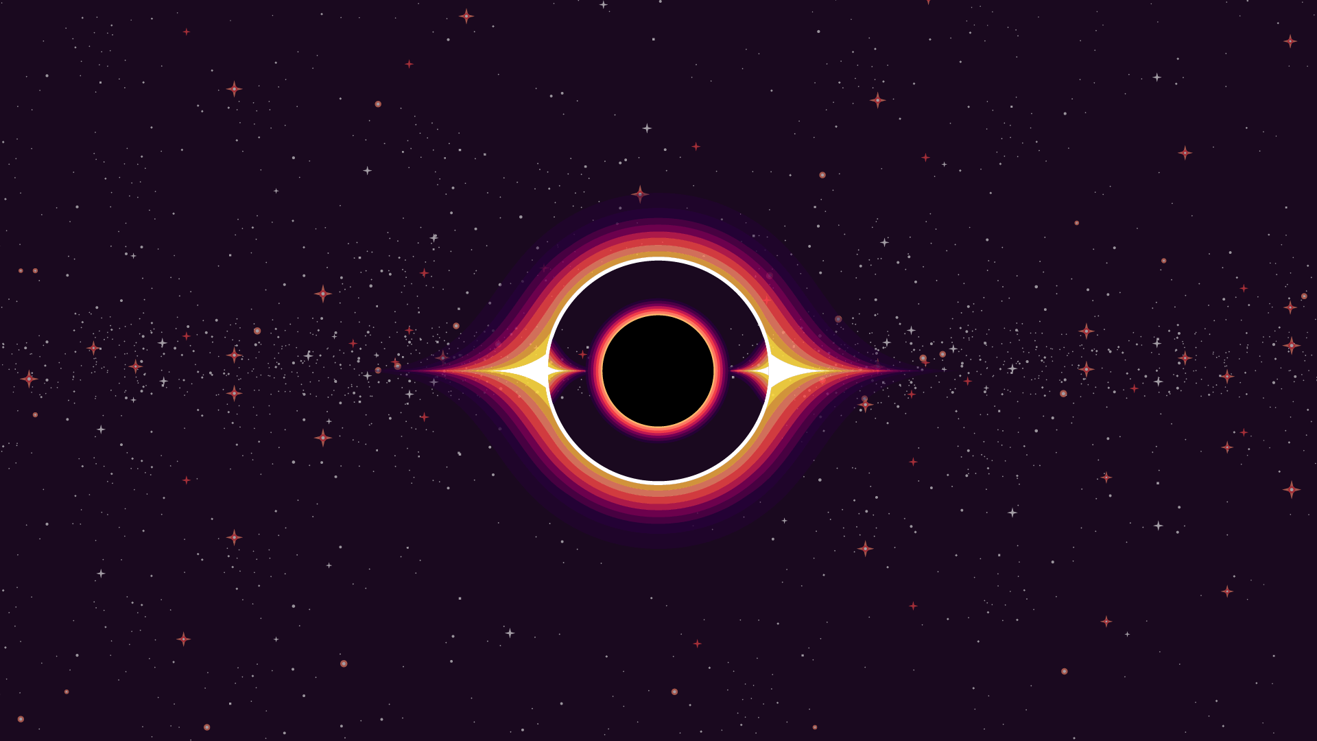 Kurzgesagt Wallpaper Black Hole