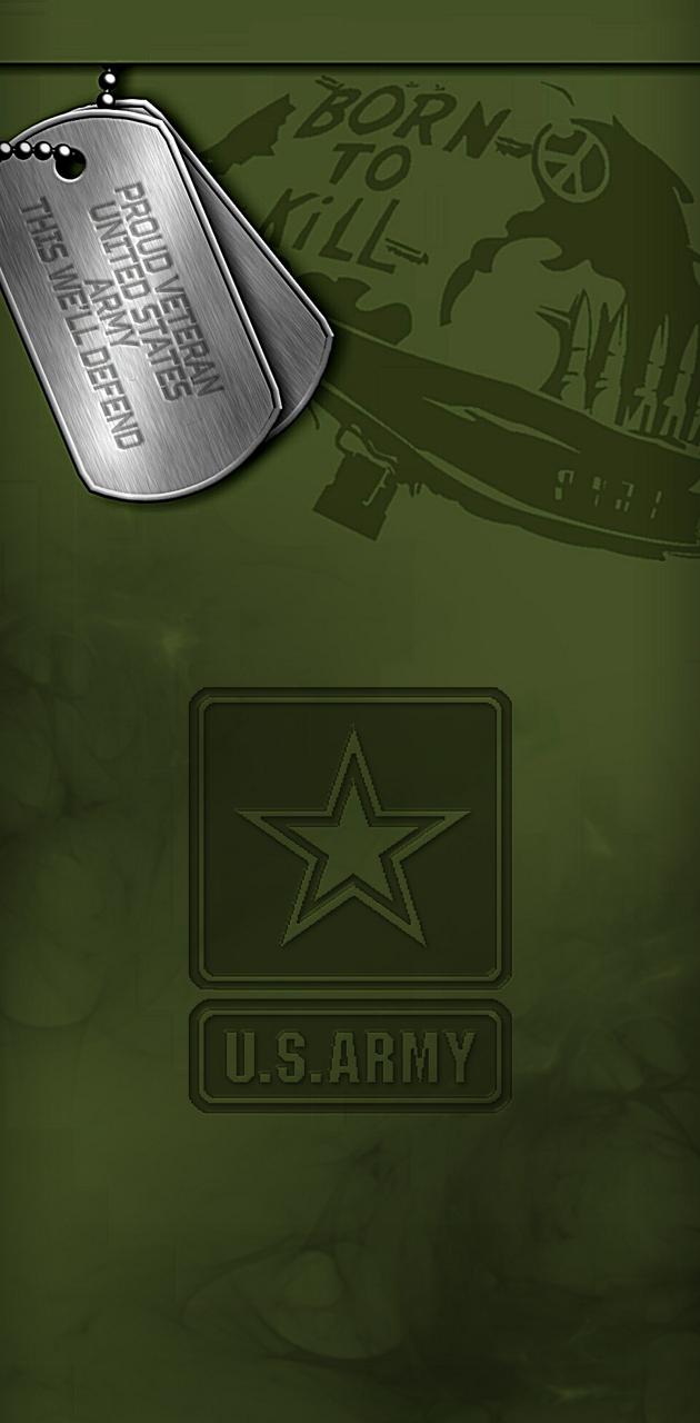 US Army Born To Kill wallpaper