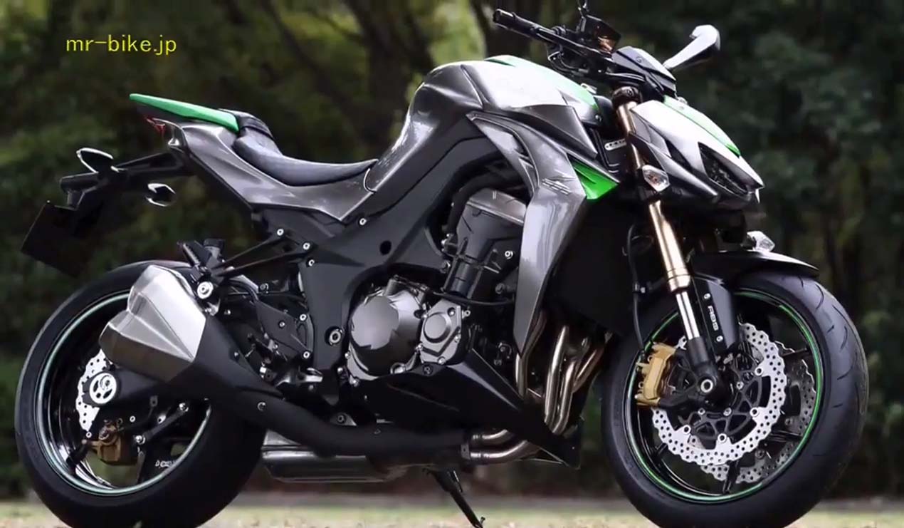 More Photo and Video of the 2014 Kawasaki Z1000 & Rubber