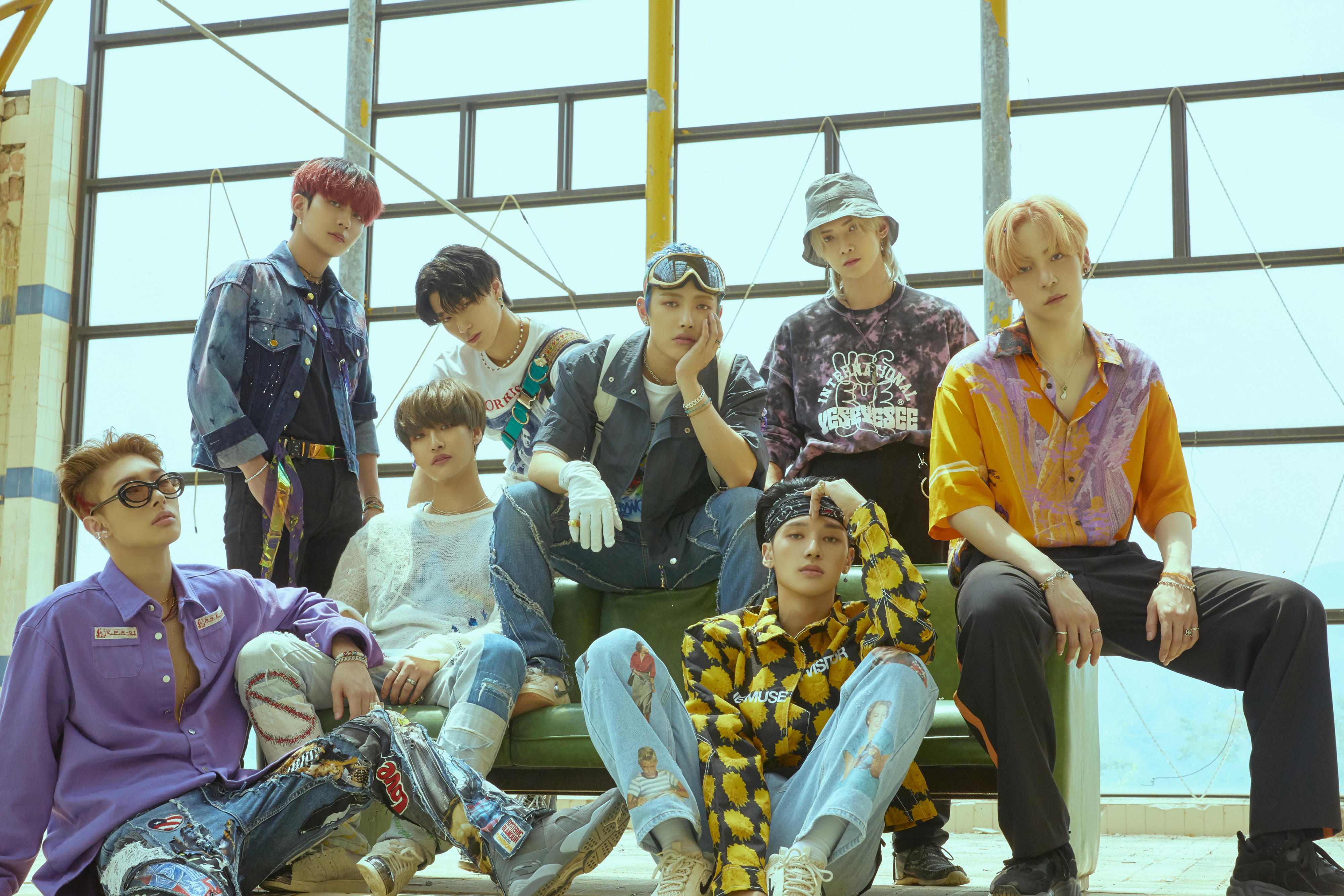 Download Music ATEEZ 4k Ultra HD Wallpaper