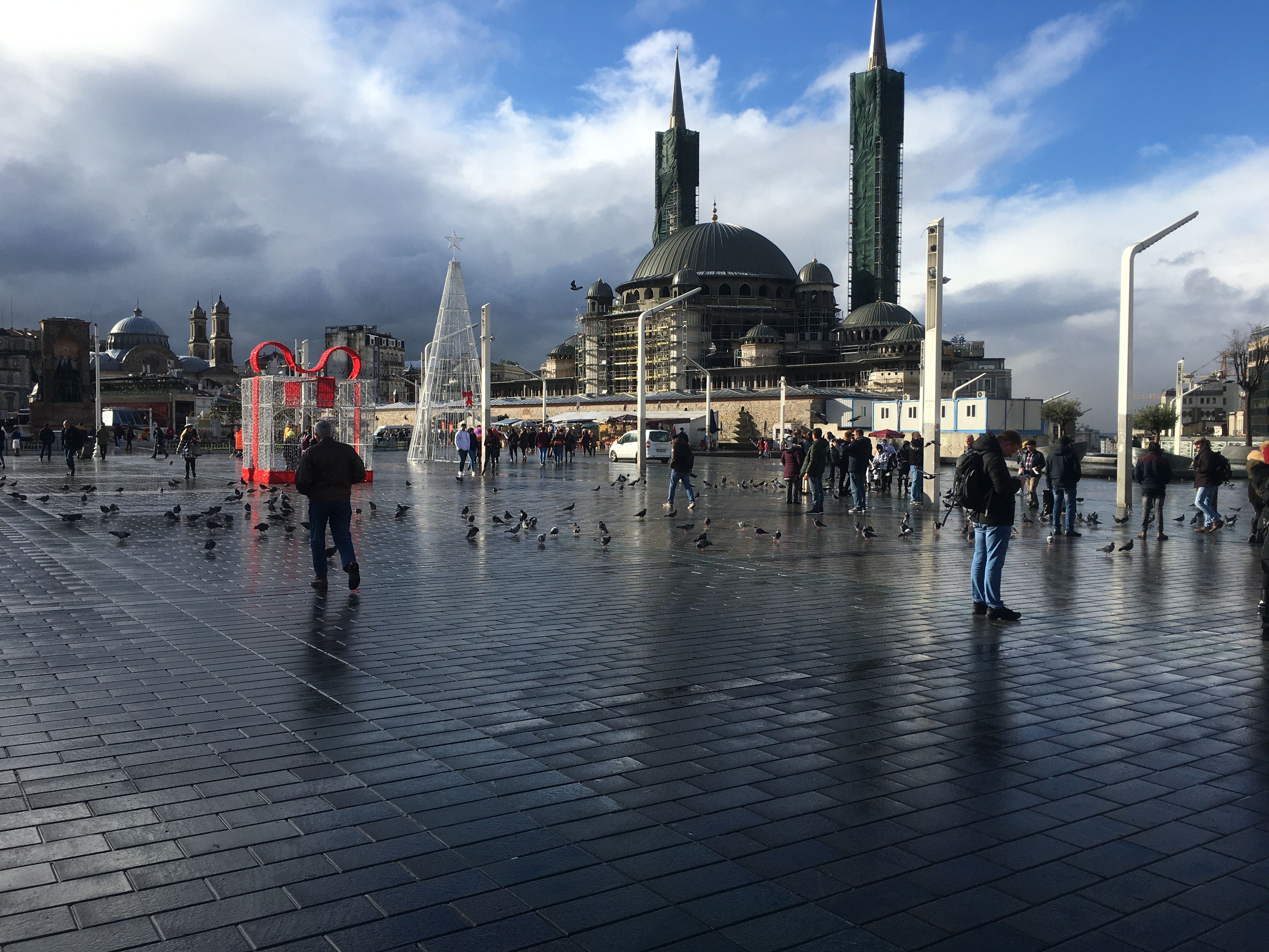 Taksim Square, Istanbul in 2020