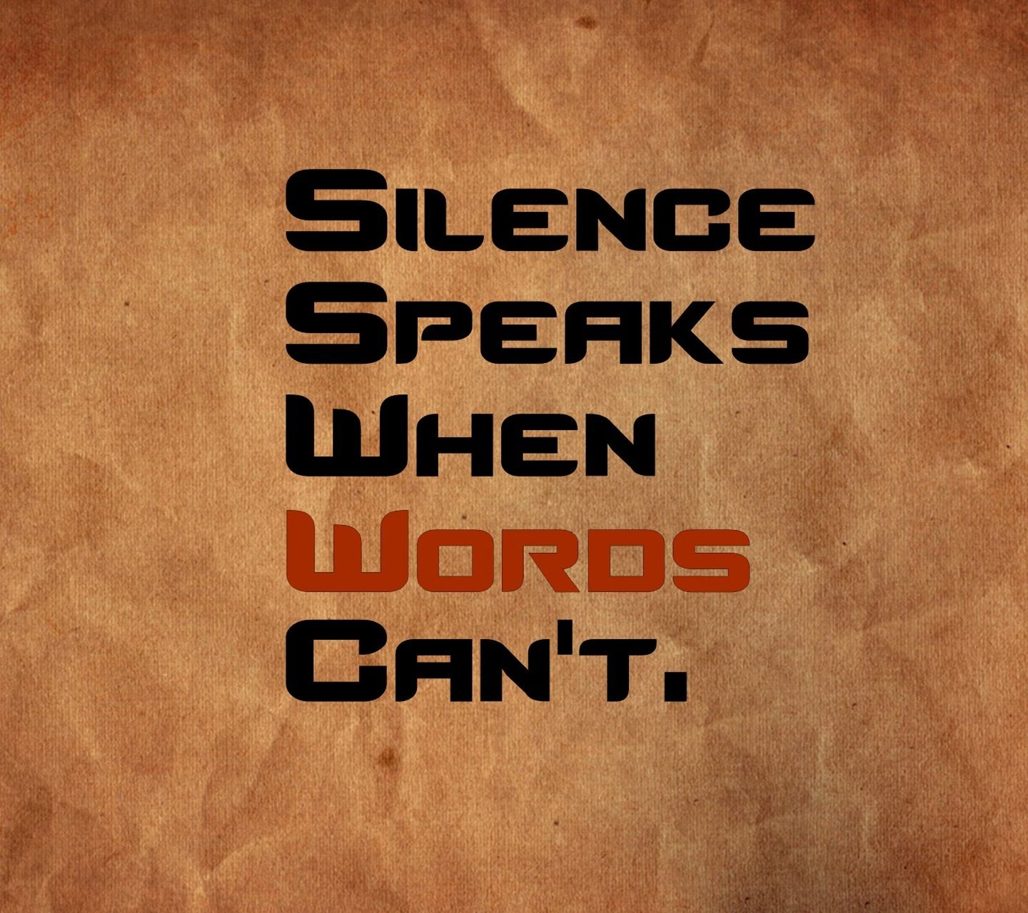 Silence Quotes Wallpapers - Wallpaper Cave