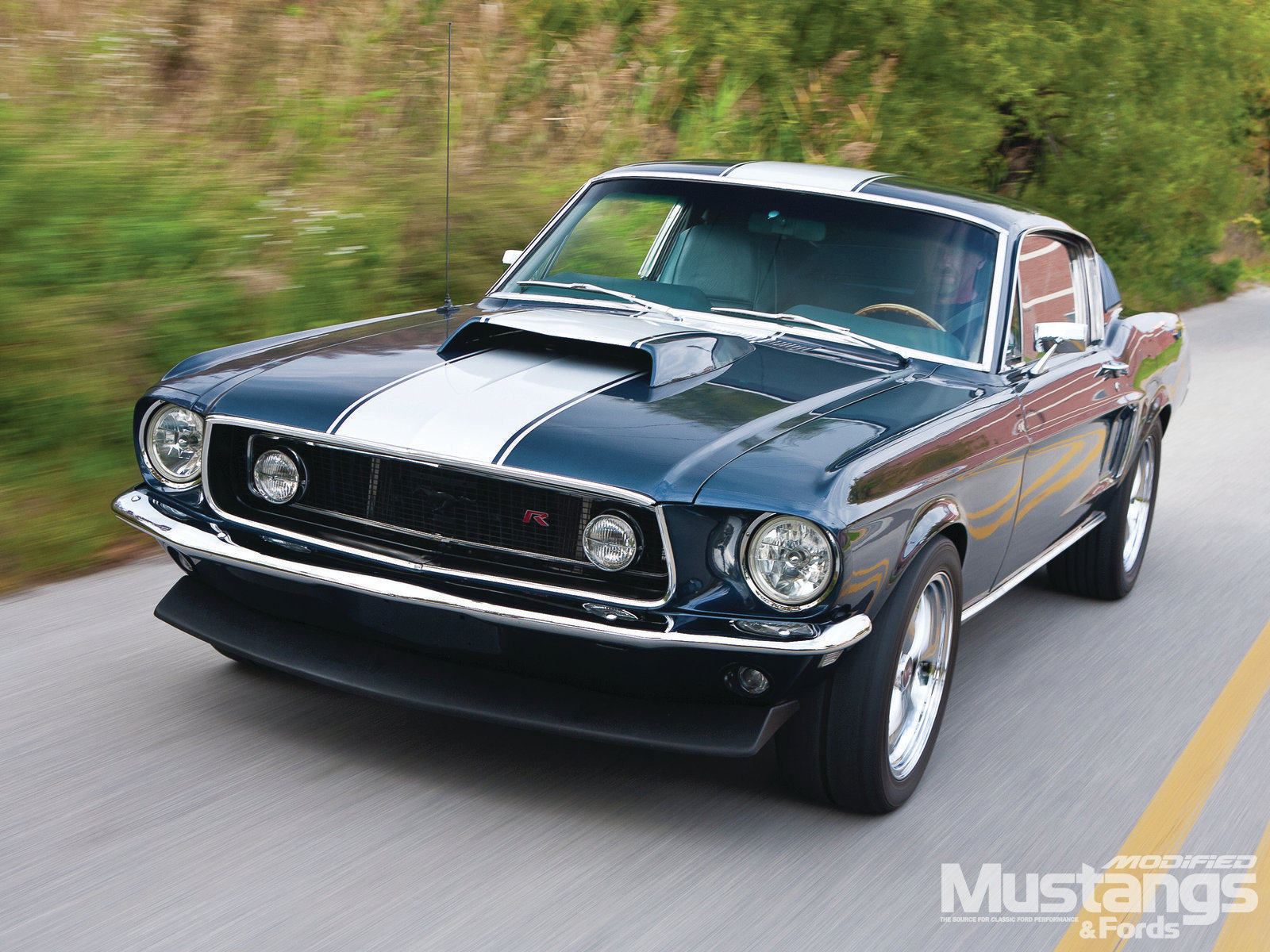 Download Latest HD Wallpaper of, Vehicles, 1968 Ford Mustang
