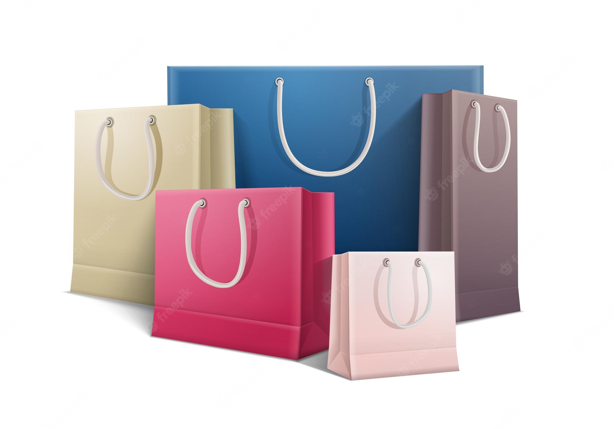Shopping Bags Image. Free Vectors, & PSD