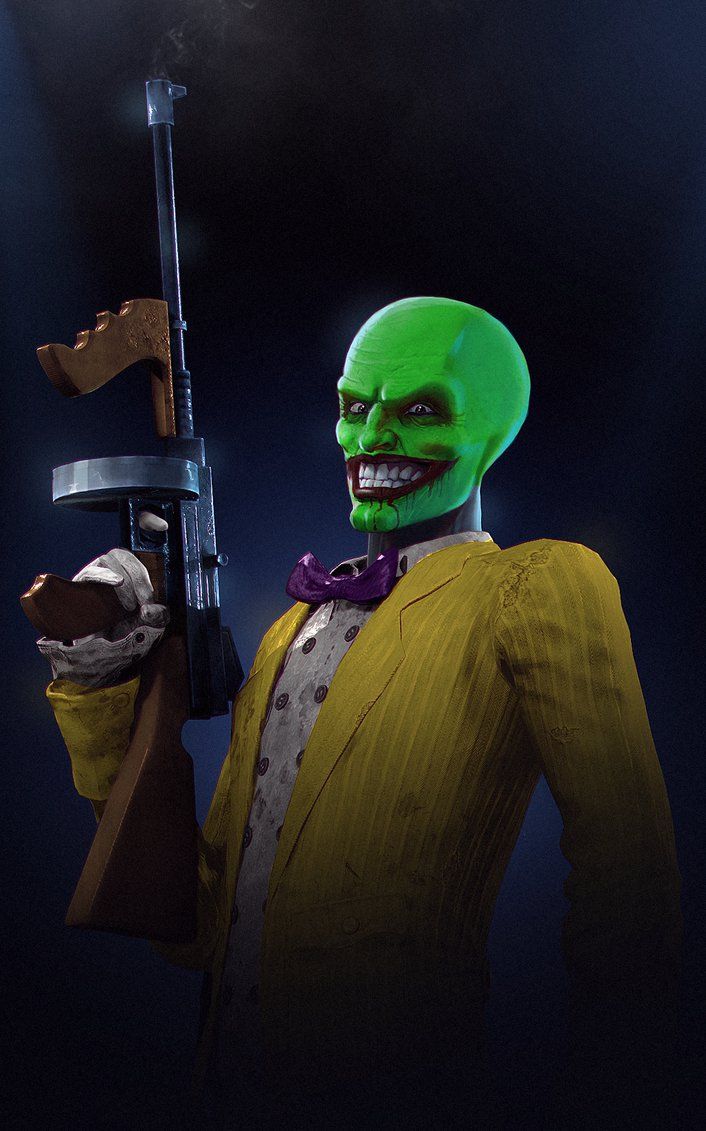 The Joker in the Mask of Loki. The mask cartoon, Marvel superhero posters, Joker