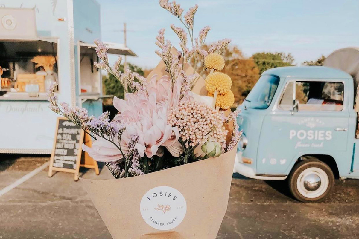 Posies Flower Truck Bay Flower Truck and Flower Shop