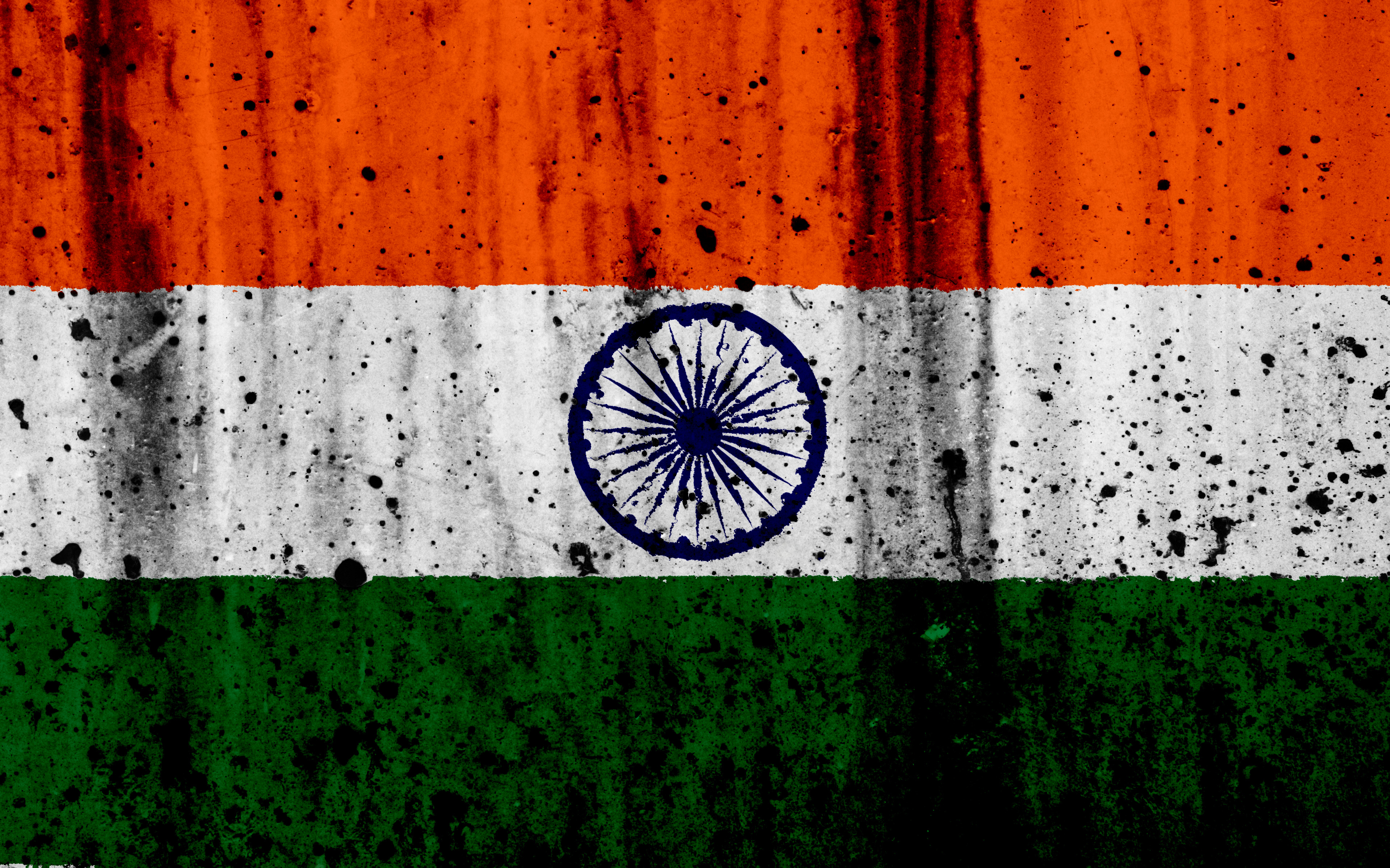 Flag Flag Of India Wallpaper:3840x2400