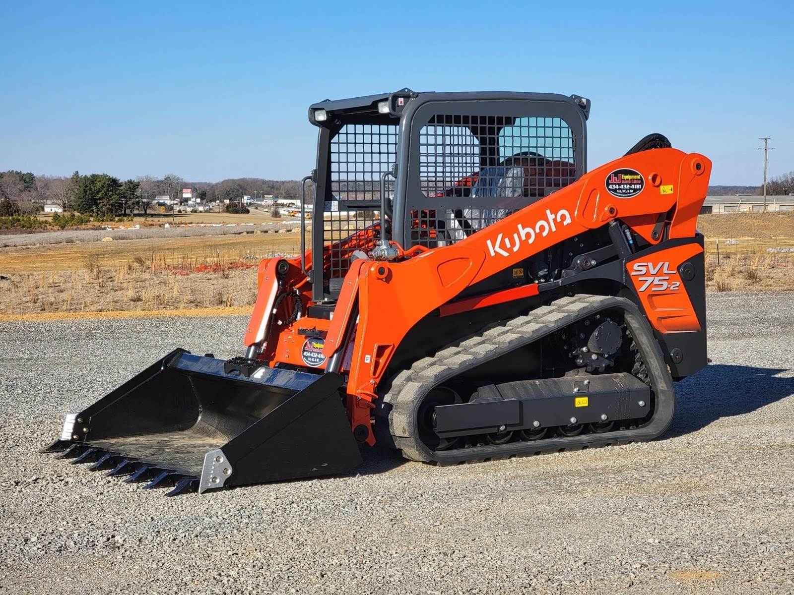 2022 Kubota SVL75 2 Compact Track Loader, 2 Hours. Chatham, VA