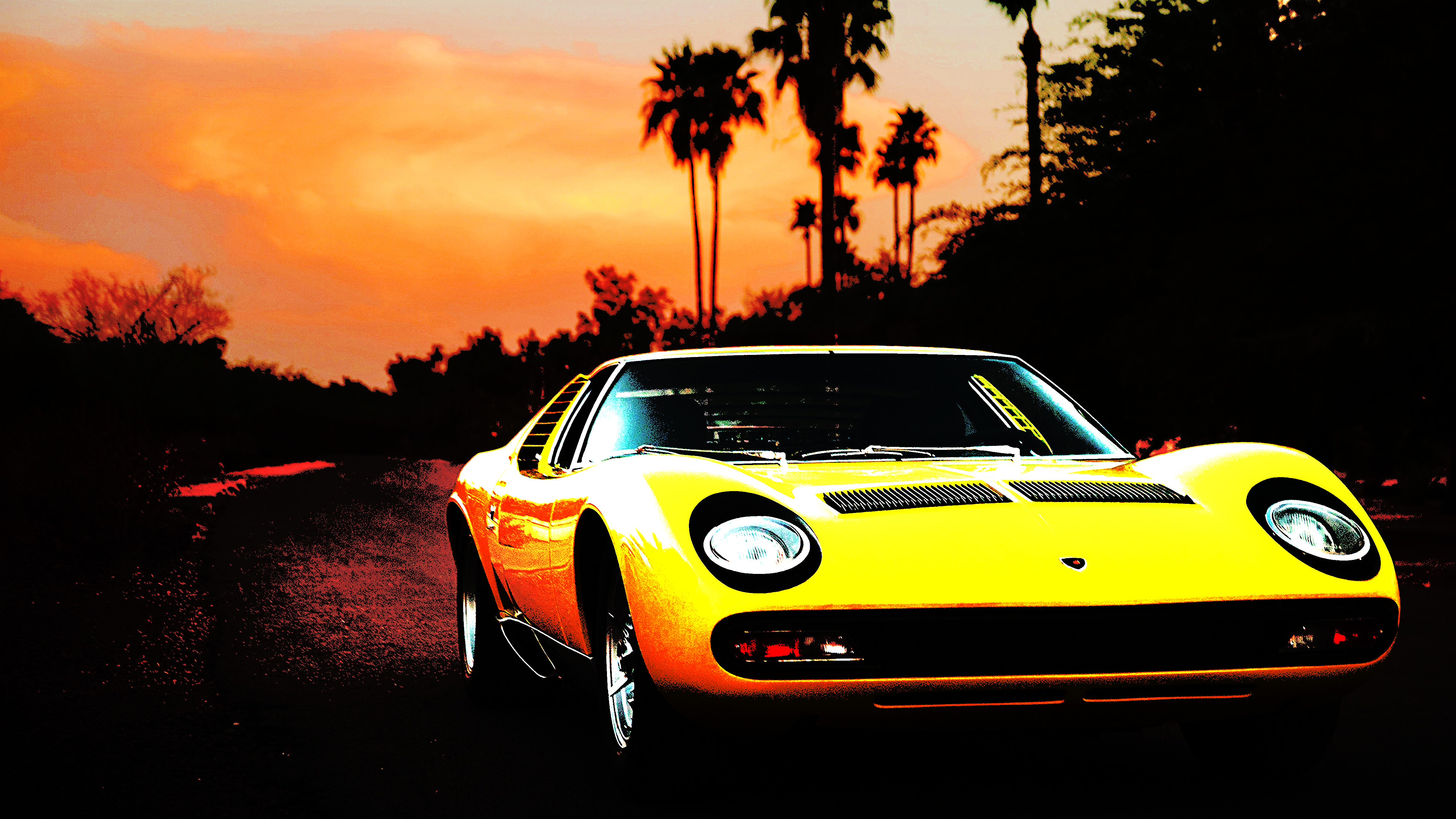 Lamborghini Miura Wallpaper