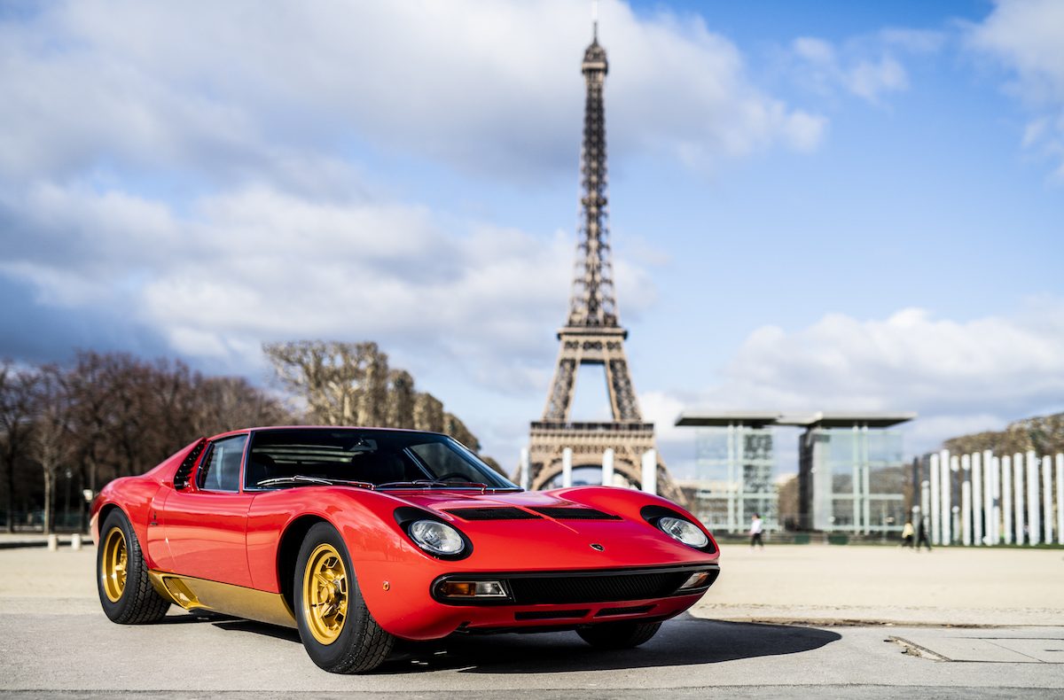 A Driving Legend Lamborghini Miura SV celebrates its 50th anniversary