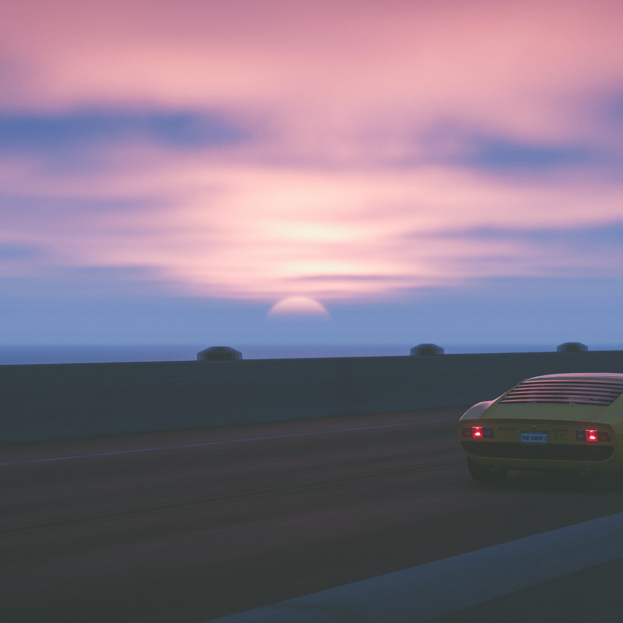 Wallpaper 4k The Crew 2 Lamborghini Miura SV 4k Wallpaper