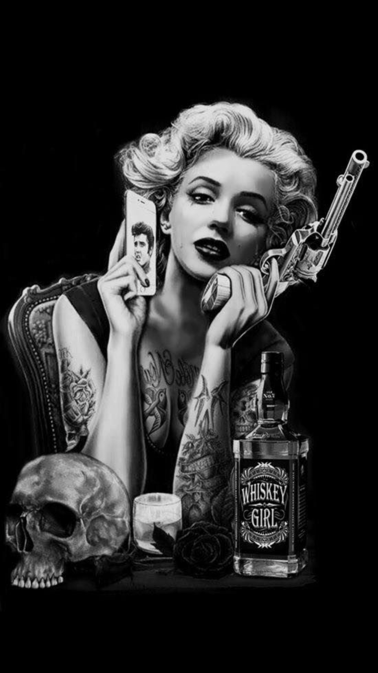 Free Download Thug Marilyn Monroe Wallpaper Gangster - vrogue.co