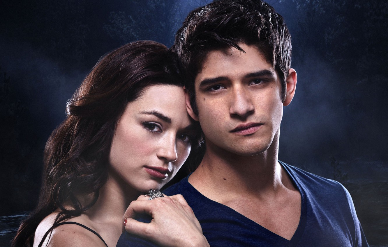 Wallpaper love, pair, the series, Teen wolf, The cub image for desktop, section фильмы