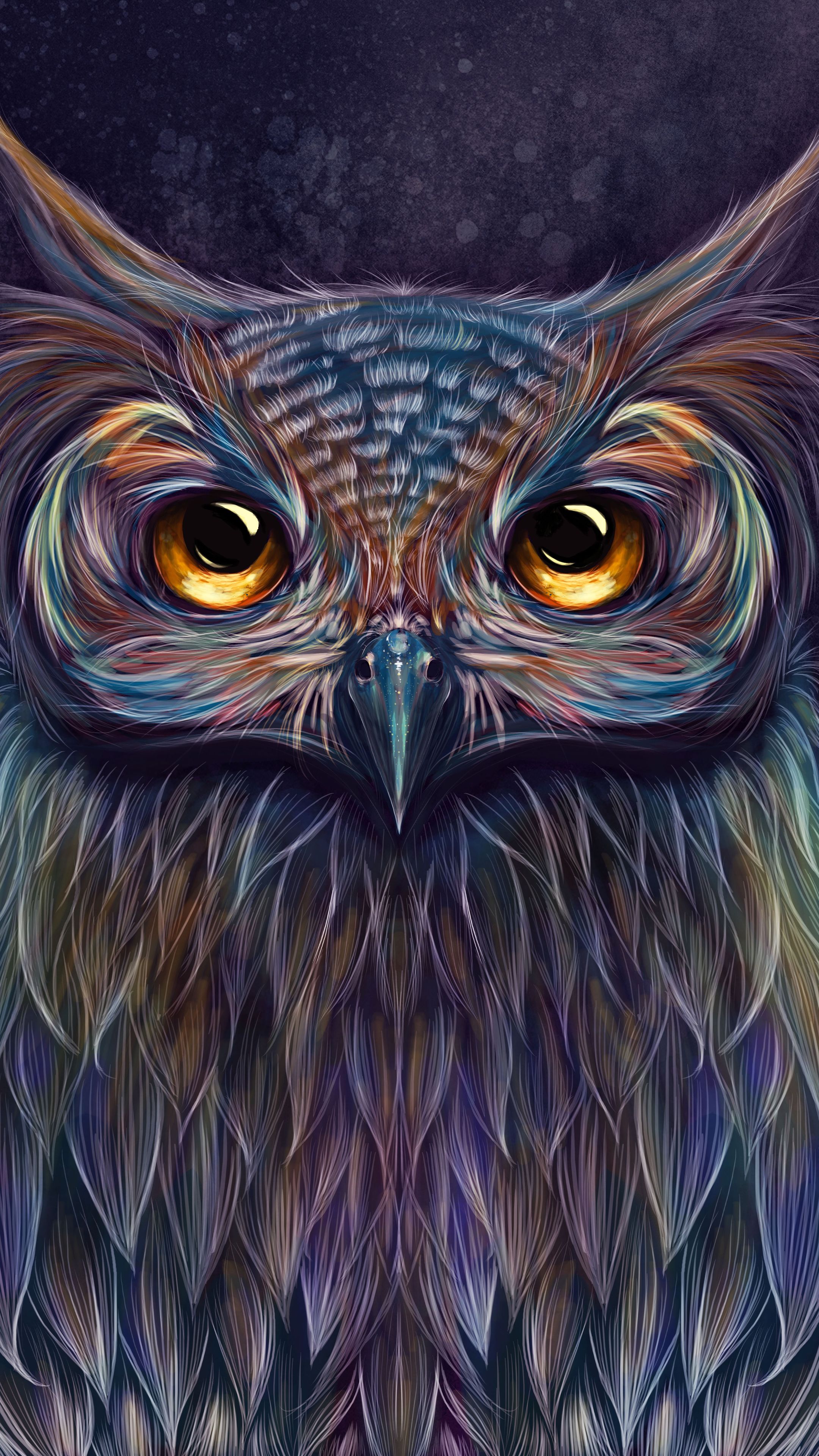 Misc #Owl Colorful Art 5k #wallpaper. Cute owls wallpaper, Owl wallpaper, Owl wallpaper iphone