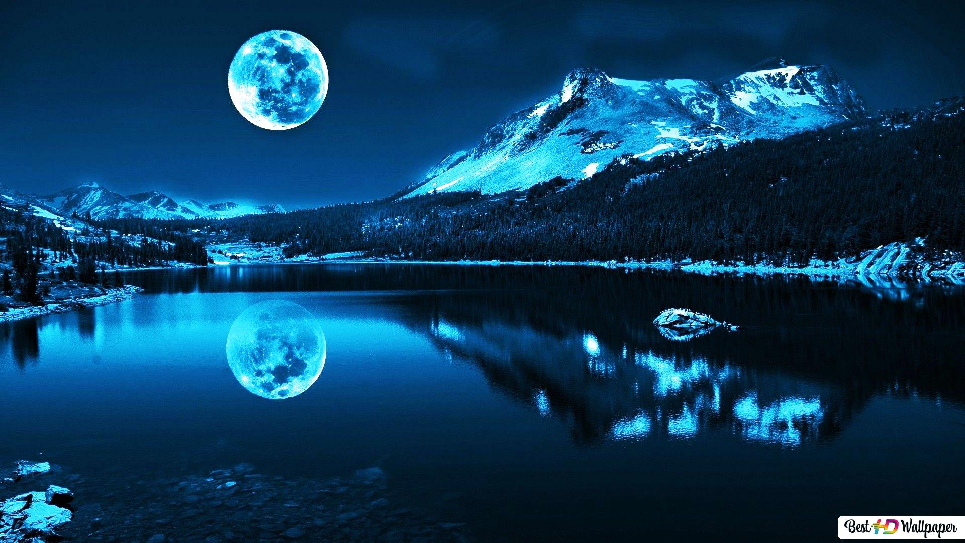 Great view of the night HD wallpaper download