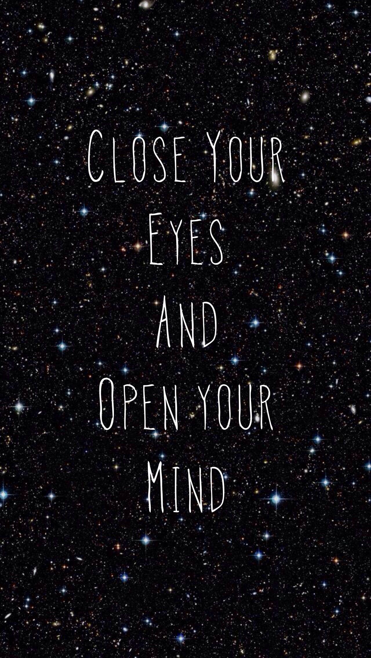 Open your mind. iPhone wallpaper quotes funny, Wallpaper quotes, Funny quotes