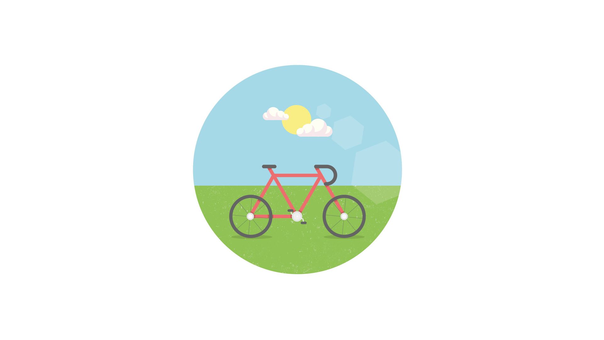 Minimalist Bicycle Summer Free Download Wallpaper HQ