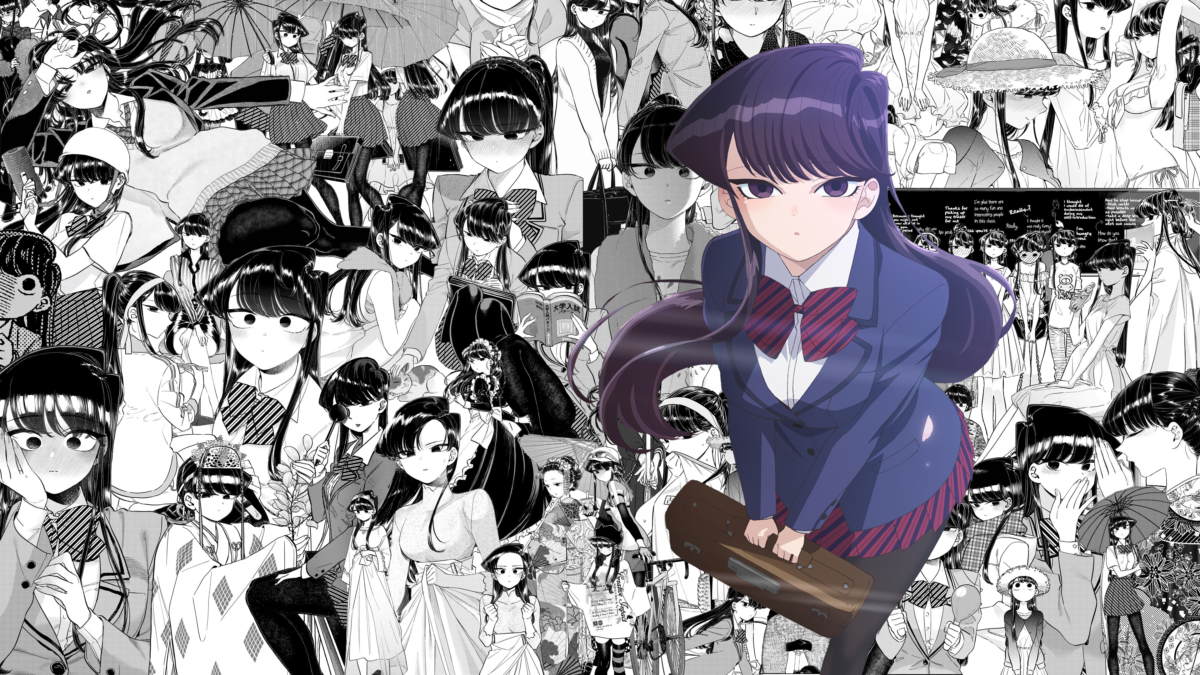 Komi San Desktop Wallpaper (4K), R Komi_san