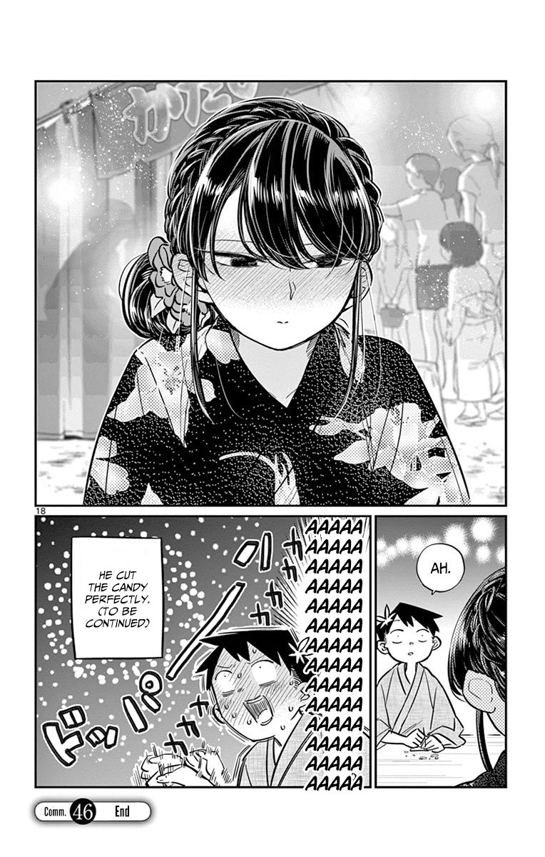 This is just too cute. Komi Can't Communicate