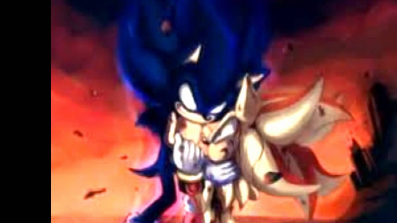 Dark sonic  Sonic, Sonic and shadow, Sonic fan characters