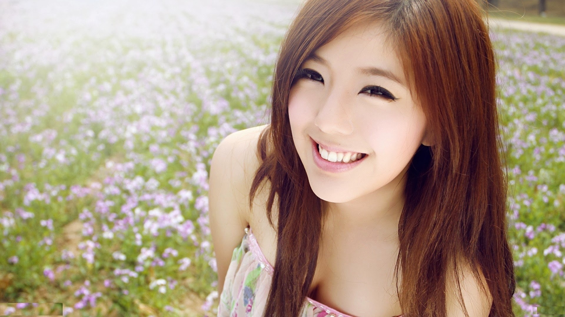 Free download Beautiful asian girl cute smile eyes HD wallpaper 1920x1080 [1920x1080] for your Desktop, Mobile & Tablet. Explore Beautiful Smile Wallpaper. Happy Face Wallpaper Smile, Smile More Wallpaper